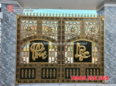Lắp đặt cổng nhôm đúc Quận 11