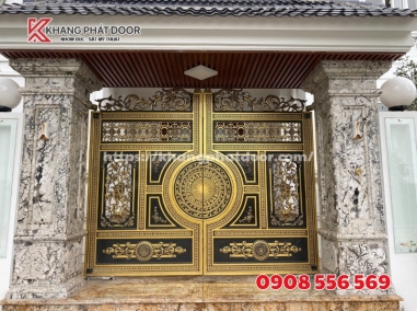 Lắp đặt cổng nhôm đúc Quận 3