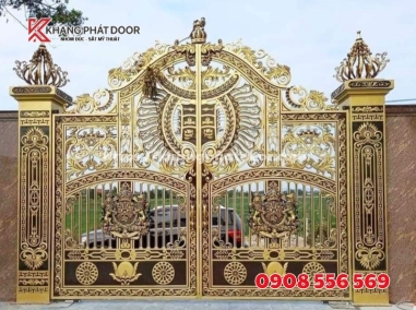 Lắp đặt cổng nhôm đúc Quận 4