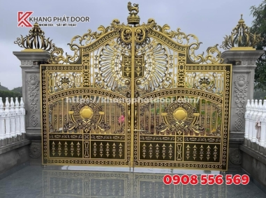 Lắp đặt cổng nhôm đúc Quận 8