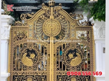 Lắp đặt cổng nhôm đúc Quận 9