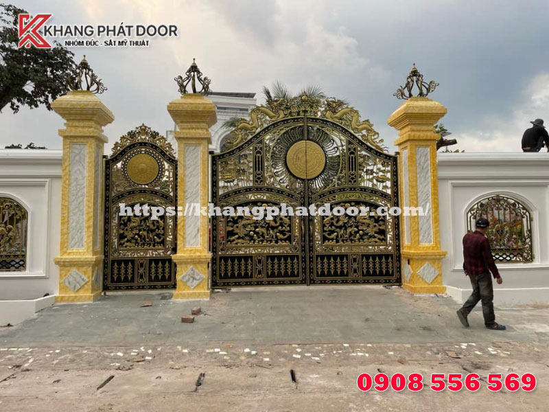 quy trinh thiet ke lap dat cong nhom duc cua khang phat door